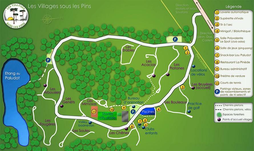 Les Fougeres A81 Les Villages Sous Les Pins Leon 40550 Exterior foto